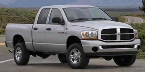 Blue 2007 Dodge Ram 2500 SLT/TRX
