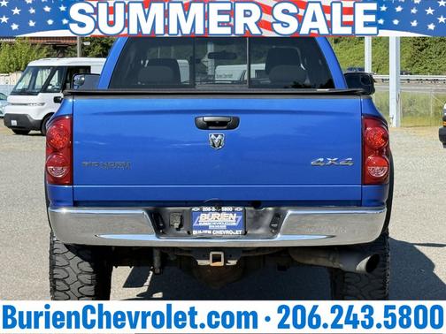 Blue 2007 Dodge Ram 2500 SLT/TRX