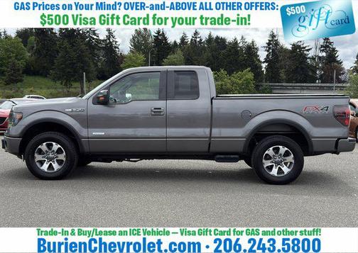 Sterling Gray Metallic 2013 Ford F-150 FX4