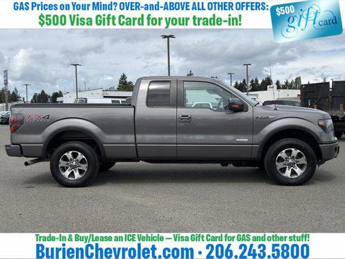 Sterling Gray Metallic 2013 Ford F-150 FX4