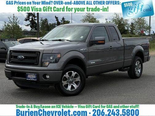 Sterling Gray Metallic 2013 Ford F-150 FX4