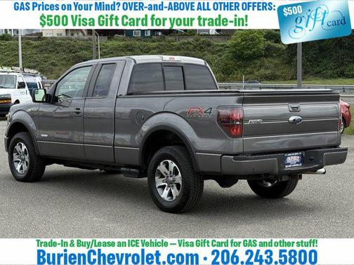 Sterling Gray Metallic 2013 Ford F-150 FX4