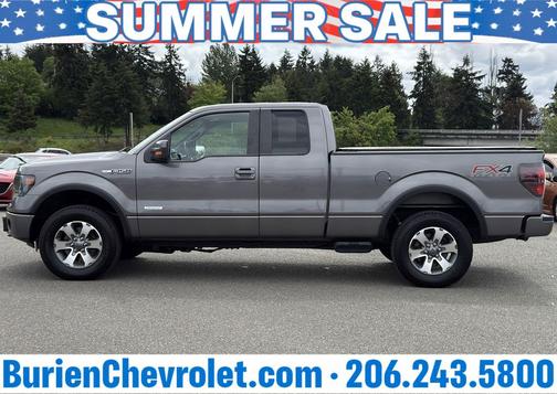 Sterling Gray Metallic 2013 Ford F-150 FX4