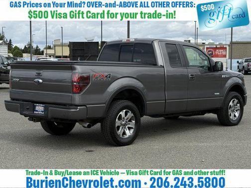 Sterling Gray Metallic 2013 Ford F-150 FX4