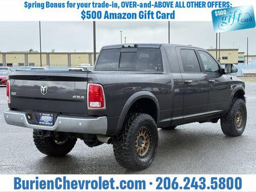 2018 RAM 2500 Laramie Mega Cab 4x4 6'4' Box