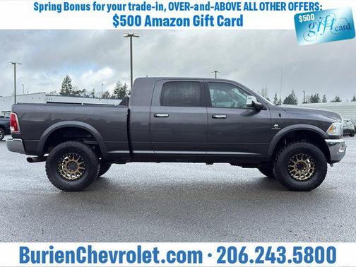 2018 RAM 2500 Laramie Mega Cab 4x4 6'4' Box