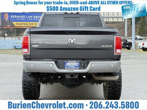 2018 RAM 2500 Laramie Mega Cab 4x4 6'4' Box