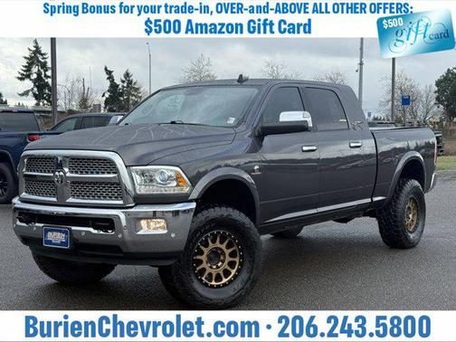 2018 RAM 2500 Laramie Mega Cab 4x4 6'4' Box