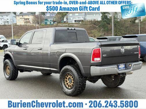 2018 RAM 2500 Laramie Mega Cab 4x4 6'4' Box