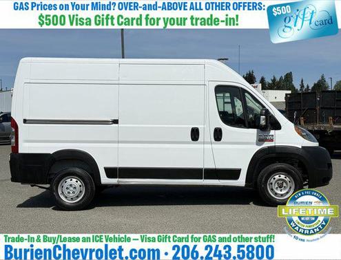 Bright White Clearcoat 2019 RAM ProMaster 2500 High Roof