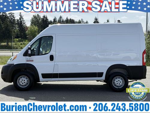 Bright White Clearcoat 2019 RAM ProMaster 2500 High Roof
