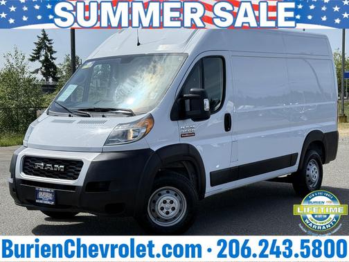 Bright White Clearcoat 2019 RAM ProMaster 2500 High Roof