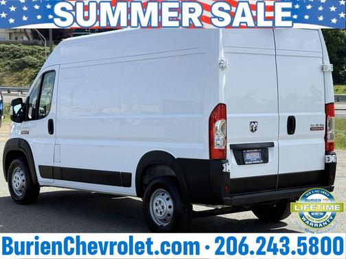 Bright White Clearcoat 2019 RAM ProMaster 2500 High Roof