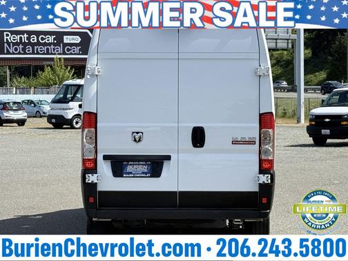 Bright White Clearcoat 2019 RAM ProMaster 2500 High Roof
