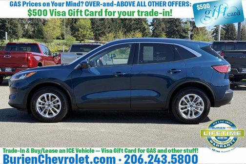Dark Persian Green Metallic 2020 Ford Escape SE