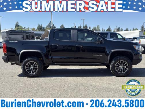 Black 2021 Chevrolet Colorado ZR2