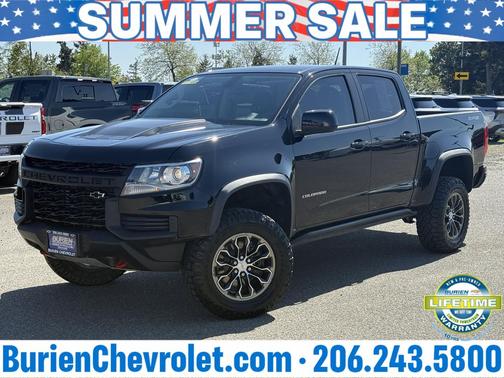 Black 2021 Chevrolet Colorado ZR2