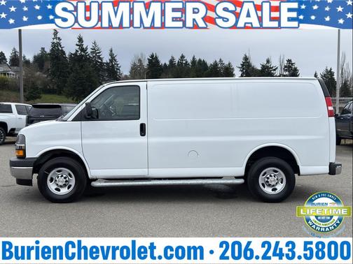 Summit White 2024 Chevrolet Express 2500 Work Van