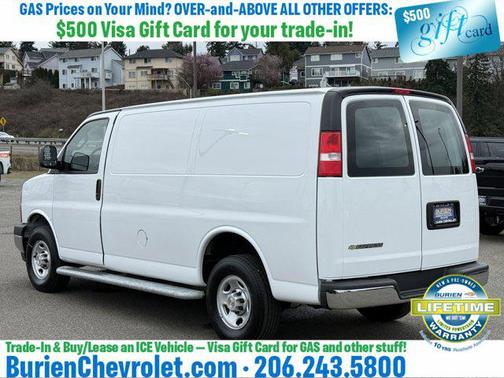 Summit White 2024 Chevrolet Express 2500 Work Van