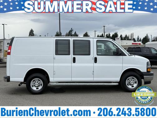 Summit White 2024 Chevrolet Express 2500 Work Van