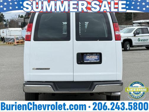 Summit White 2024 Chevrolet Express 2500 Work Van
