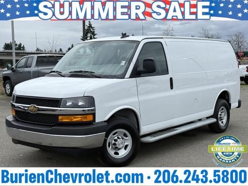 Summit White 2024 Chevrolet Express 2500 Work Van