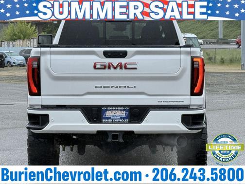 White Frost Tricoat 2024 GMC Sierra 2500 Denali