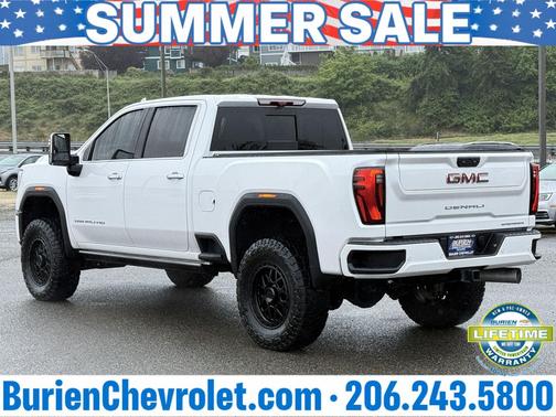 White Frost Tricoat 2024 GMC Sierra 2500 Denali