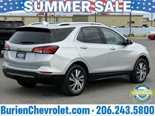 Silver Ice Metallic 2022 Chevrolet Equinox Premier w/1LZ