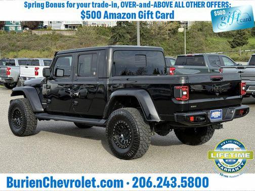Black Clearcoat 2021 Jeep Gladiator High Altitude 4x4
