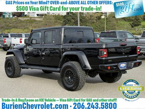 Black Clearcoat 2021 Jeep Gladiator High Altitude 4x4