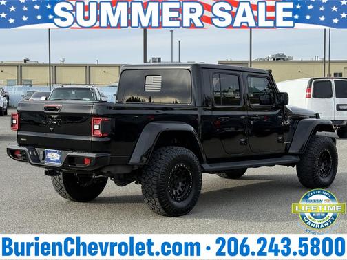 Black Clearcoat 2021 Jeep Gladiator High Altitude 4x4