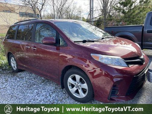 Salsa Red Pearl 2020 Toyota Sienna LE