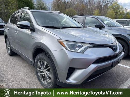 Silver Sky Metallic 2018 Toyota RAV4 Hybrid LE