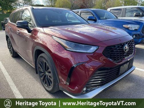 Ruby Flare Pearl 2023 Toyota Highlander XSE