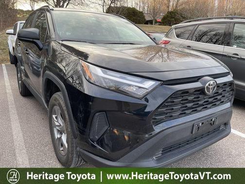 Black Metallic 2025 Toyota RAV4 Hybrid LE