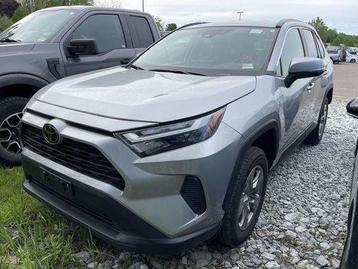 Silver Sky Metallic 2025 Toyota RAV4 Hybrid XLE