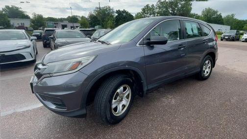 Gray 2015 Honda CR-V LX