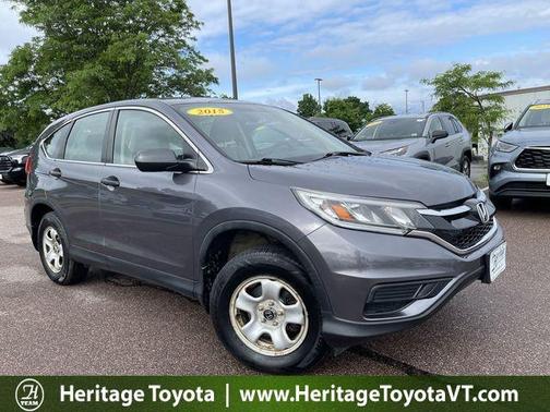 Gray 2015 Honda CR-V LX