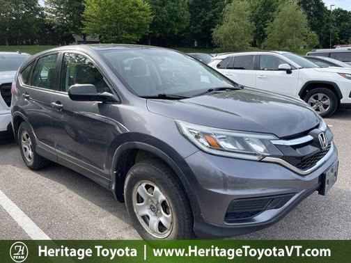 Gray 2015 Honda CR-V LX