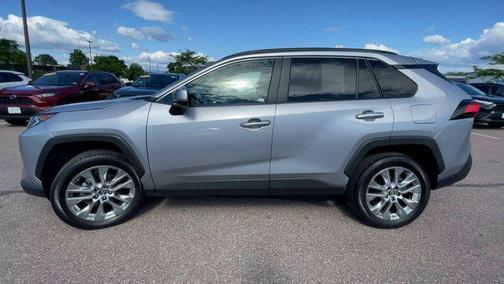 Silver Sky Metallic 2019 Toyota RAV4 Limited