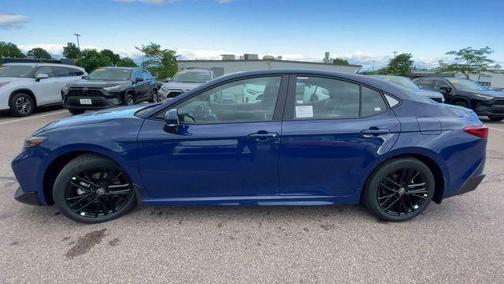 Blue 2026 Toyota Camry SE