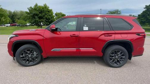 Supersonic Red 2026 Toyota Sequoia Platinum
