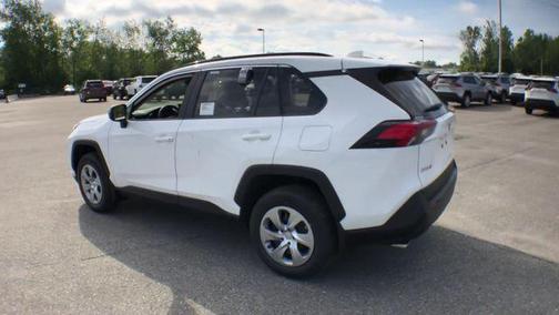 Super White 2019 Toyota RAV4 LE