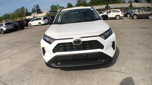Super White 2019 Toyota RAV4 LE