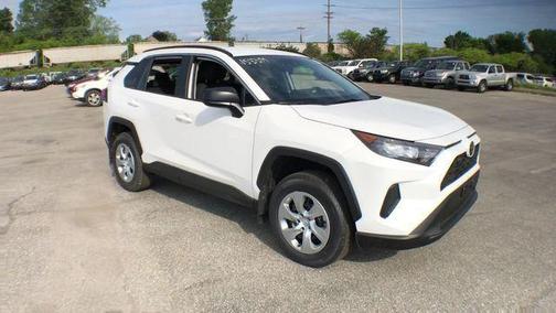 Super White 2019 Toyota RAV4 LE
