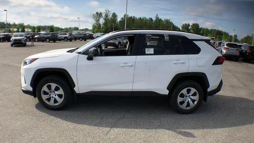 Super White 2019 Toyota RAV4 LE
