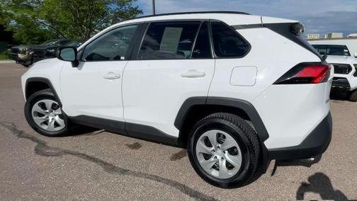 Super White 2019 Toyota RAV4 LE