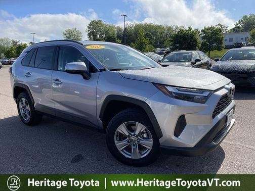 Silver Sky Metallic 2025 Toyota RAV4 Hybrid XLE