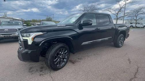 Midnight Black 2026 Toyota Tundra Hybrid Platinum